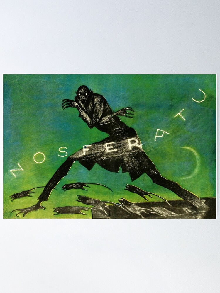 "NOSFERATU 1922 GERMAN SILENT HORROR MOVIE!" Poster for Sale by ...
