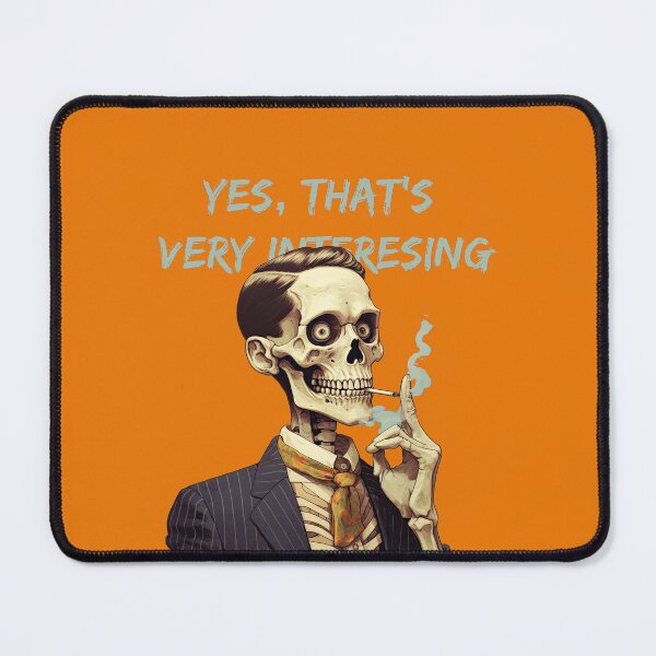 Item preview, sarcastic skeleton 3: thats very interesting designed and sold by obstinator.