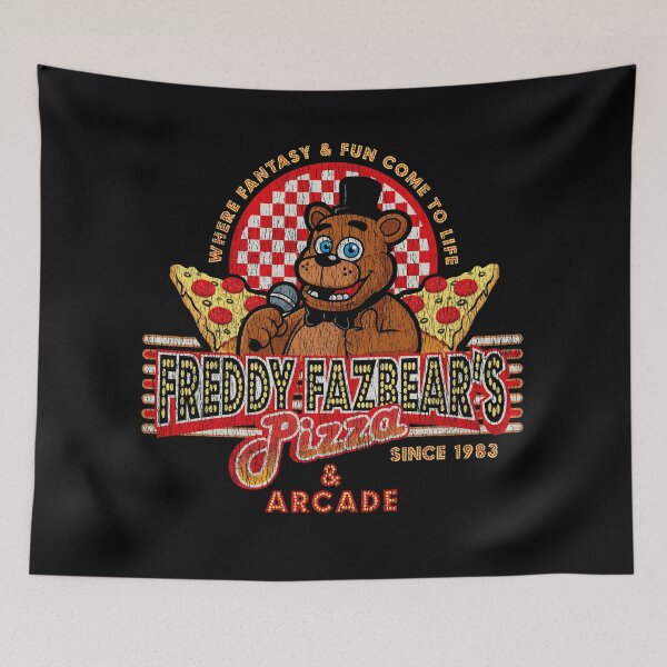 Item preview, Freddy Fazbear's Pizza Since 1983 Worn Out designed and sold by Alema Art.