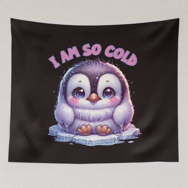 Item preview, I Am So Cold Baby Penguin designed and sold by elynne9.