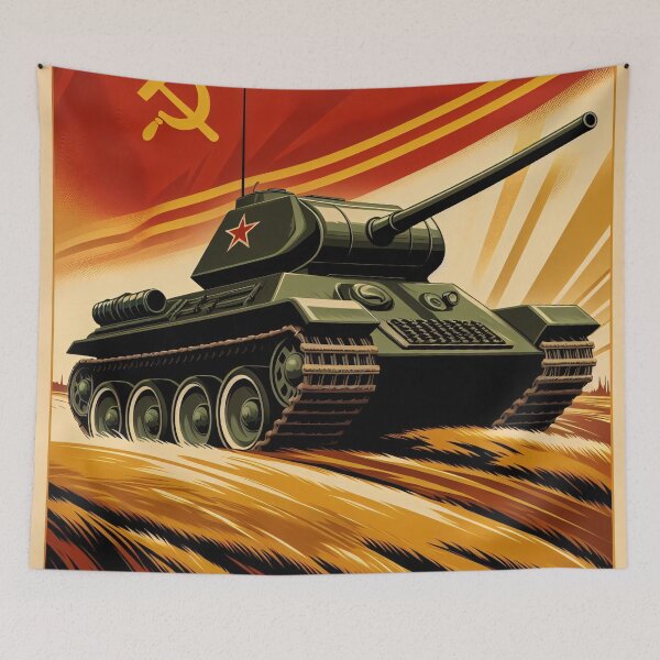 Item preview, T-34 Tank - Onward to Victory! designed and sold by ClassicRetroism.