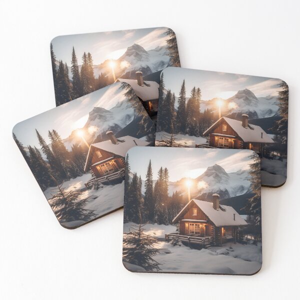 Item preview, Snowy Getaway: A Cozy Retreat in the Mountains designed and sold by Shirtastically.