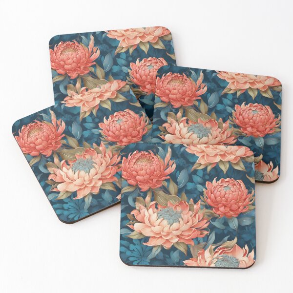 Item preview, Beautiful Waratah pattern designed and sold by HOMETOWN86.