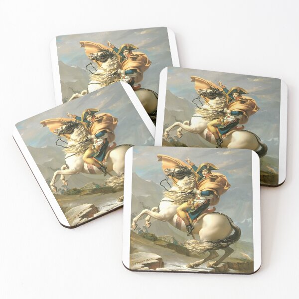 Item preview, Napoleon Crossing the Alps by Jacques-Louis David designed and sold by special-artist.