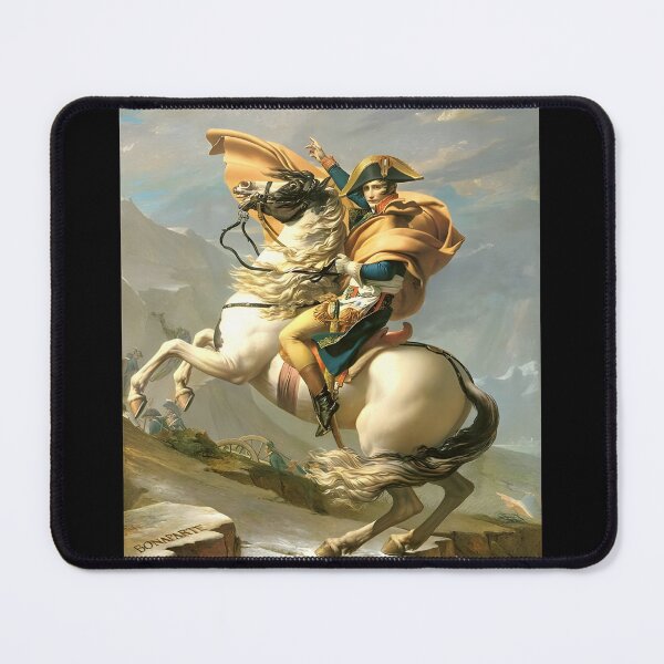 Item preview, Napoleon Crossing the Alps by Jacques-Louis David designed and sold by special-artist.