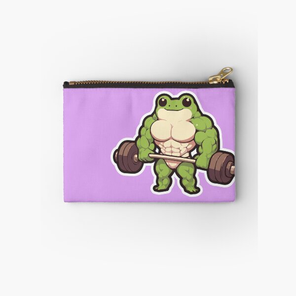 Item preview, Muscle Frog's Barbell Triumph designed and sold by DokiDoki-Design.