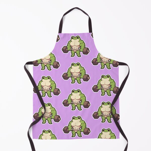 Item preview, Muscle Frog's Barbell Triumph designed and sold by DokiDoki-Design.