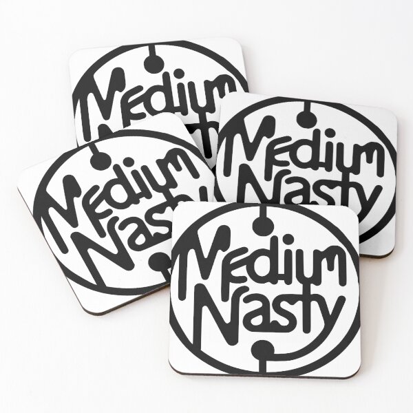 Item preview, Medium Nasty v3 (negro) designed and sold by Yoho-ka Press.