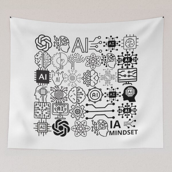 Item preview,   Laughs and Reflections: Humor and Artificial Intelligence designed and sold by LIAMRIVIERART.
