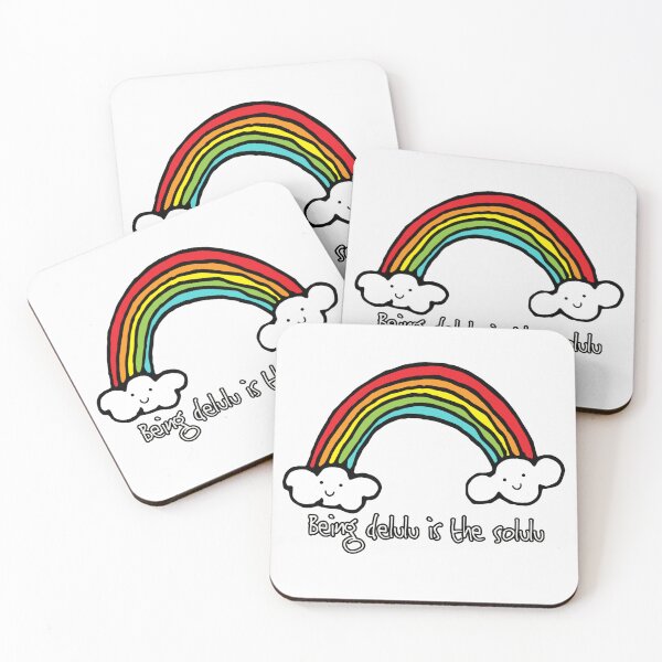 Item preview, Being delulu is the solulu cute designed and sold by vyascreations.