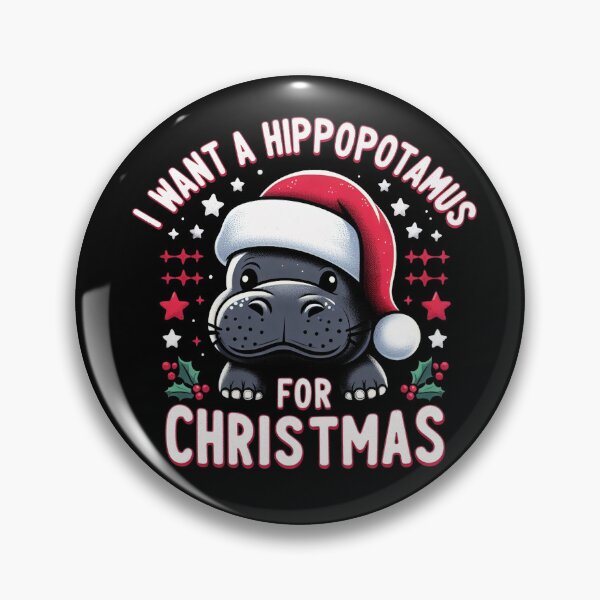 Item preview, I Want A Hippopotamus For Christmas designed and sold by Davidpama.