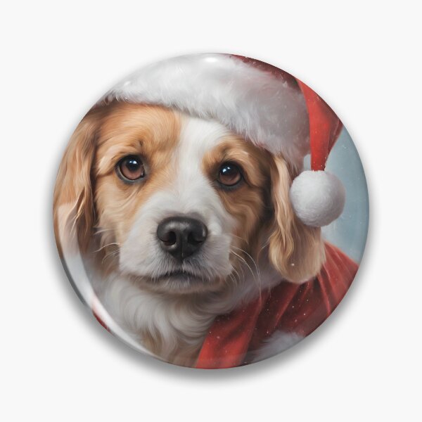 Item preview, Santa Puppy  designed and sold by ArtsOfBats.