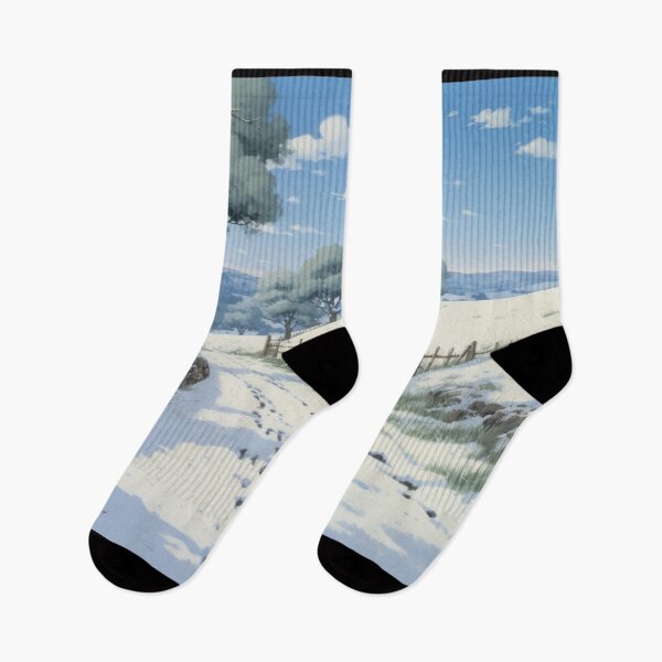 Item preview, Anime Countryside Snowy Landscape designed and sold by Animania-AnimeS.