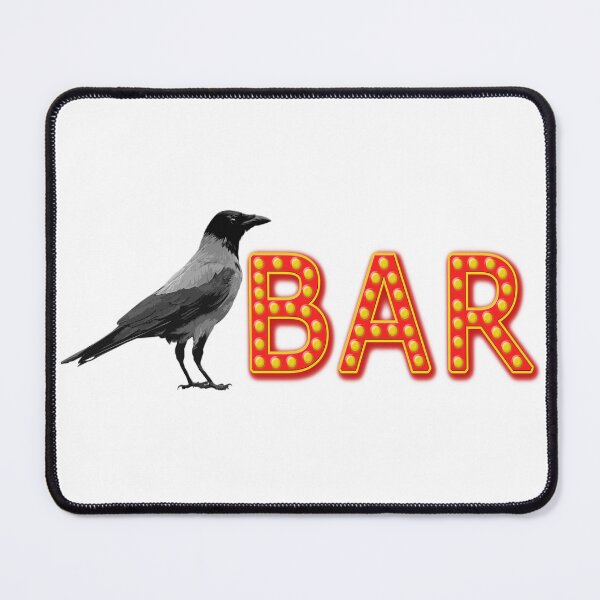 Item preview, Crow Bar - Crow designed and sold by barn-of-nature.