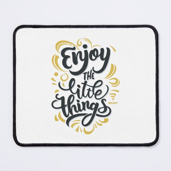 Item preview, Enjoy the Little Things. Creative typography designed and sold by BRUNTadventures.