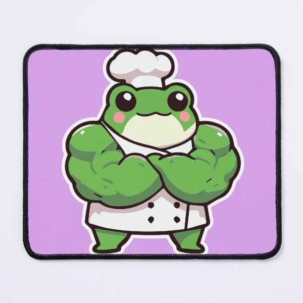 Item preview, Mighty Sushi Chef: Muscle Frog Masterpiece designed and sold by DokiDoki-Design.