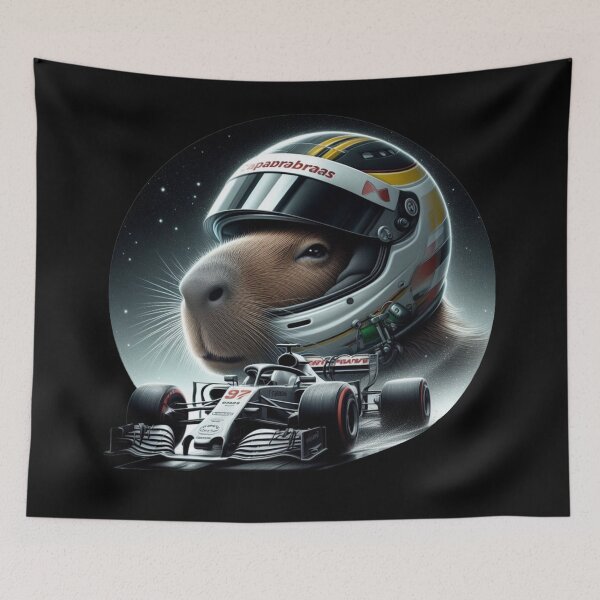 Item preview,  Capybara in Pole Position designed and sold by Paubiz.