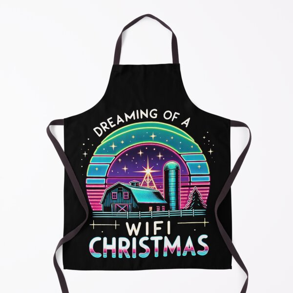 Item preview, Neon Farmstead: A High-Tech Holiday Dream designed and sold by MAPDDesigns.