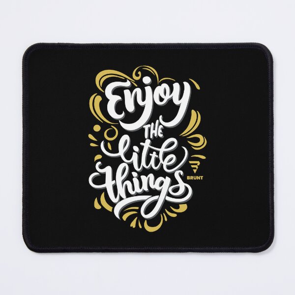 Item preview, Enjoy the Little Things. Creative typography designed and sold by BRUNTadventures.