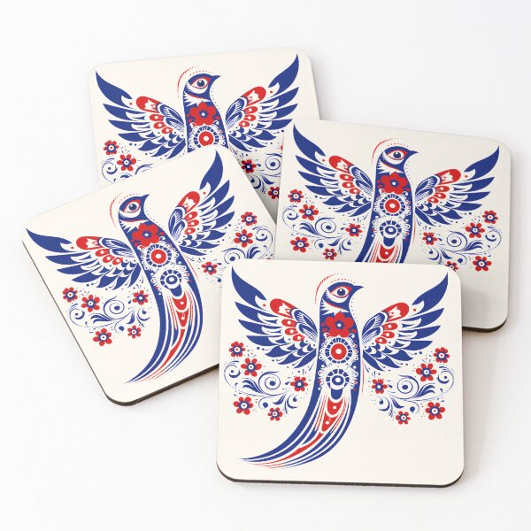 Item preview, Polish Folk Art Blue Bird designed and sold by Pati-Design.