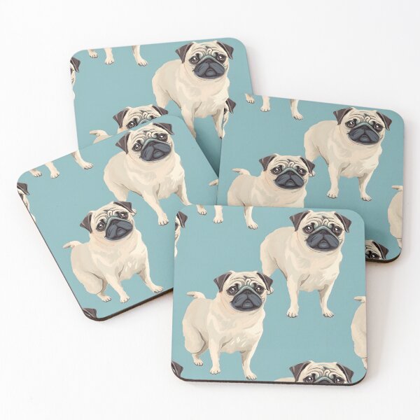 Item preview, Dogs 2 Pug 22 designed and sold by DigitalPatternx.
