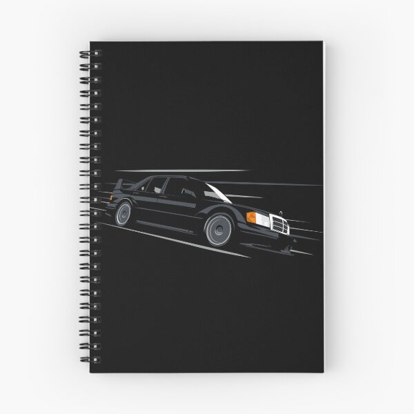 Item preview, W201 Homologation Special in Sleek Black, Set Against a Black Background designed and sold by ApexFibers.