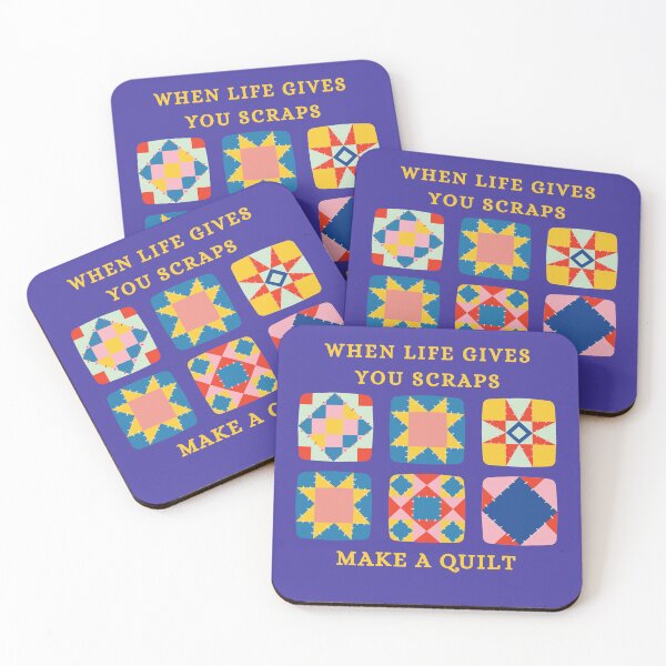 Item preview, When Life Gives You Scraps, Make a Quilt - Funny Quilter designed and sold by Wiss2Arts.