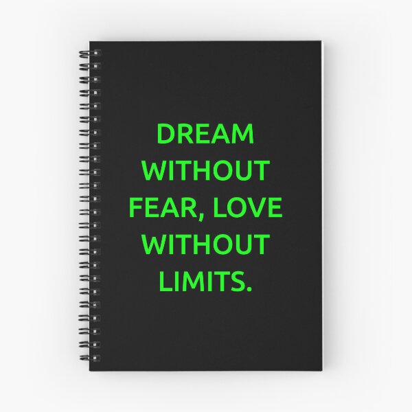 Item preview, Dream without fear, love without limits. designed and sold by IMCDT.