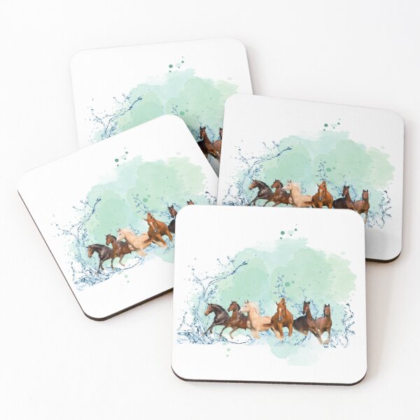 Item preview, Horse Splash designed and sold by Blue Dahlia Designs WI.