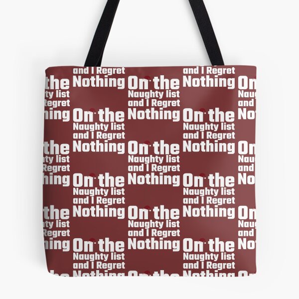 Item preview, One the naughty list and regret nothing designed and sold by Azrou shop.
