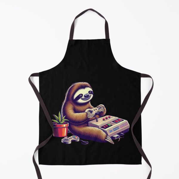 Item preview, Retro Sloth Gamer designed and sold by Jaro90.