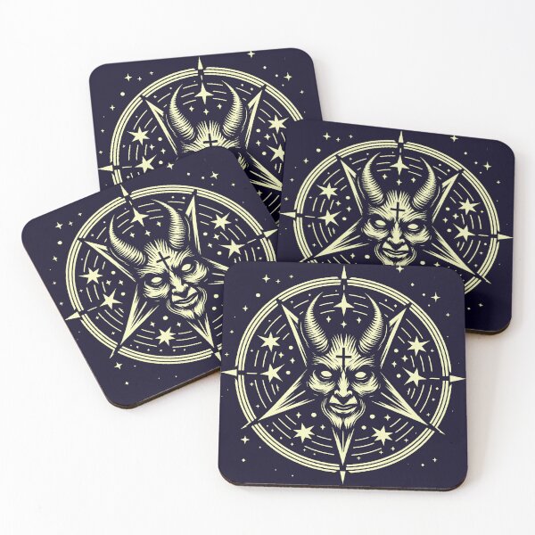 Item preview, Lucifer in a star designed and sold by PickledjoArt.
