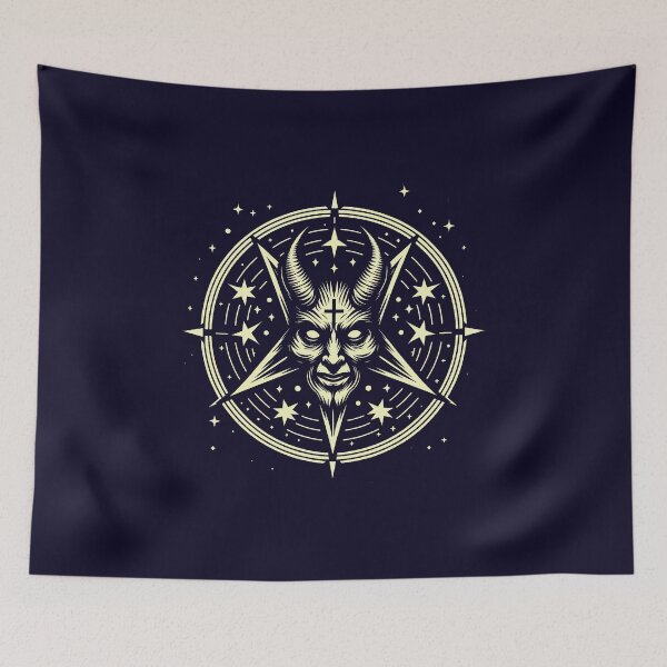 Item preview, Lucifer in a star designed and sold by PickledjoArt.