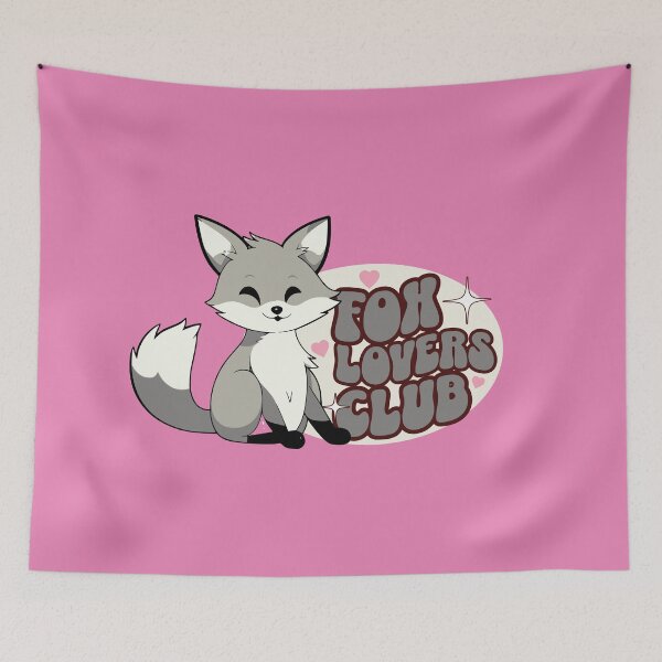 Item preview, Fox Lovers Club designed and sold by DT creations.