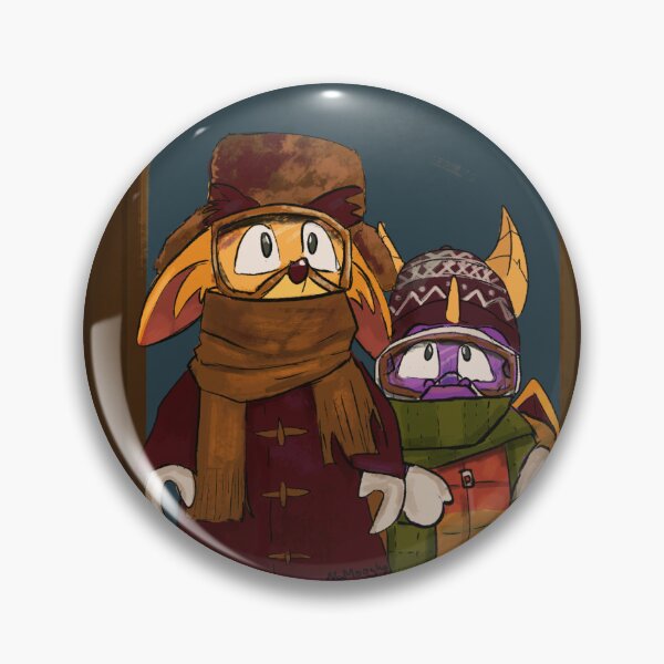 Item preview, Spyro and Crash Winter Coats designed and sold by NaMoogle.