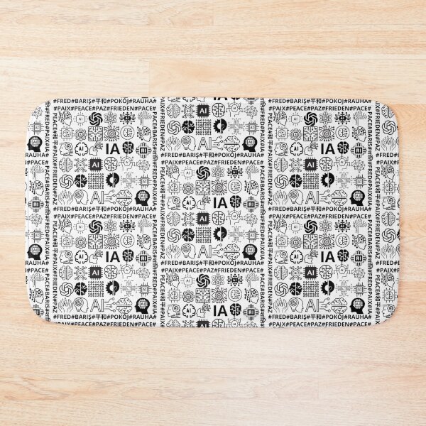 Item preview, Peace and Artificial Intelligence: A Unique Design for Harmony designed and sold by LIAMRIVIERART.