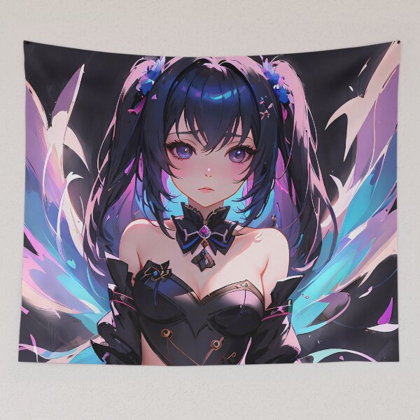 Item preview, A Kawaii Seductress Traces In Prismatic Sympathy designed and sold by Emmagium.