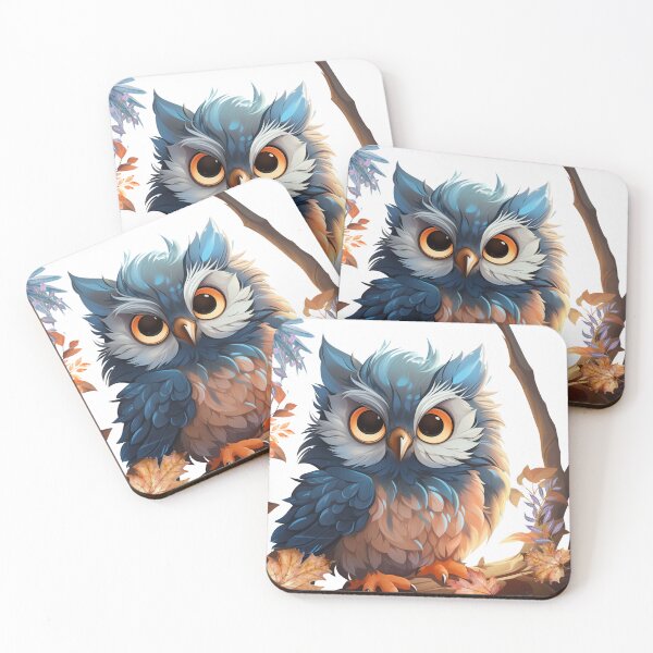Item preview, Cutie Owl #4 designed and sold by DesignVistaHub.