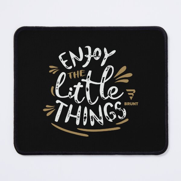 Item preview, Enjoy the Little Things. Creative typography designed and sold by BRUNTadventures.