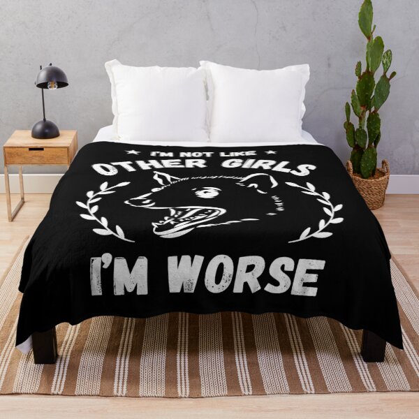 Item preview, Im Not Like Other Girls Im Worse Possum designed and sold by dooddles.