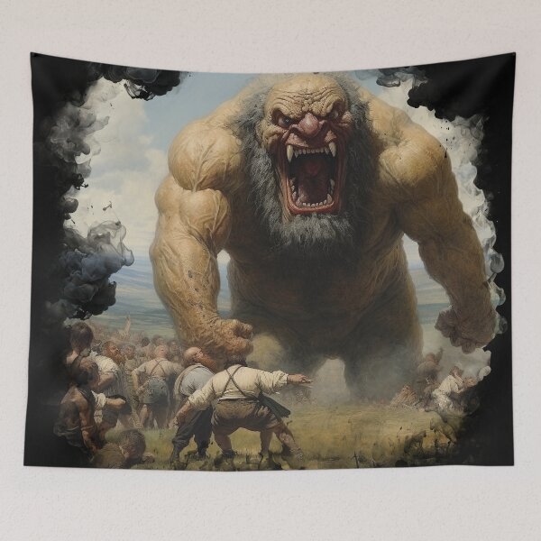 Item preview, Bedlam In Goliath Titan Arrival Series #1 designed and sold by LastHighwayTees.