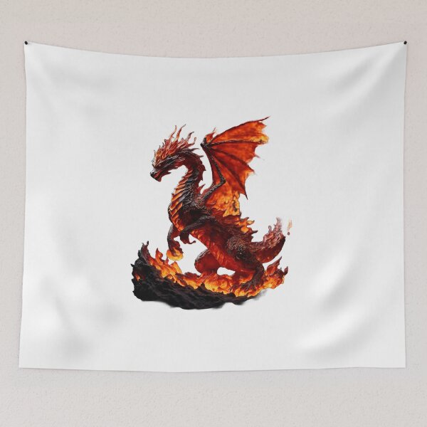 Item preview, Y Ddraig Goch designed and sold by Feebleeona.
