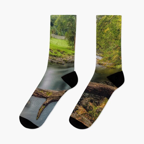 Item preview, Fallen Tree River Conwy Betws-y-Coed designed and sold by AJEvans.