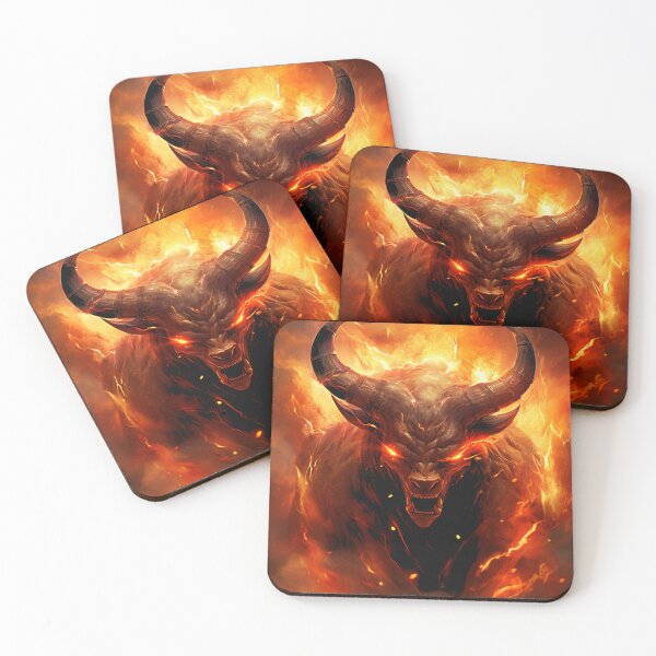 Item preview, Demonic bull designed and sold by MaikelMerch.