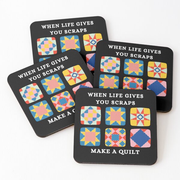 Item preview, When Life Gives You Scraps, Make a Quilt - Funny Quilter designed and sold by Wiss2Arts.