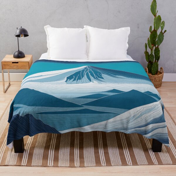 Item preview, Copy of Volcano View Blue Tones designed and sold by Secondearth.