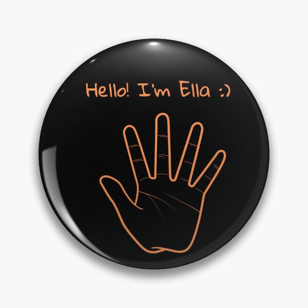 Item preview, Hello I'm Ella my name funny girl cute designed and sold by STRAVOY.