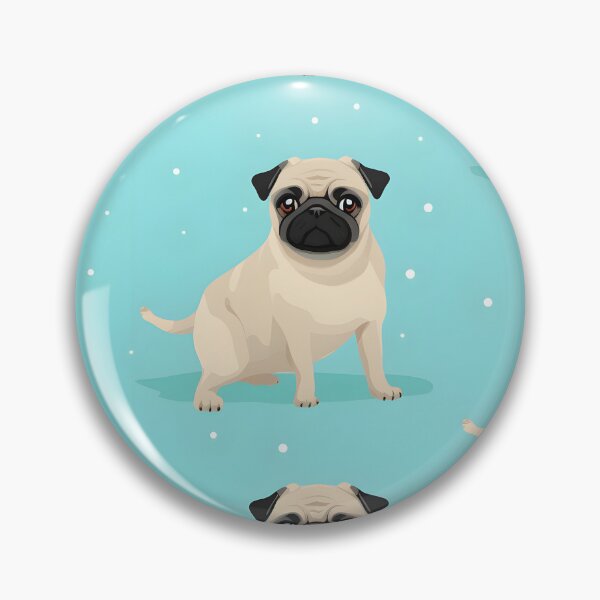 Item preview, Dogs 2 Pug 25 designed and sold by DigitalPatternx.