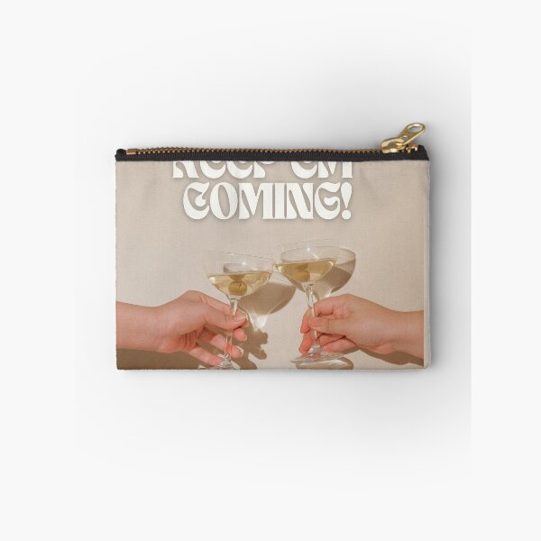Item preview, Keep Em Coming Cheers Fancy Print designed and sold by Femme Pastel Collective.