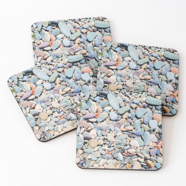 Item preview, Coloured Stone Beach designed and sold by Alexandra Sutherland.